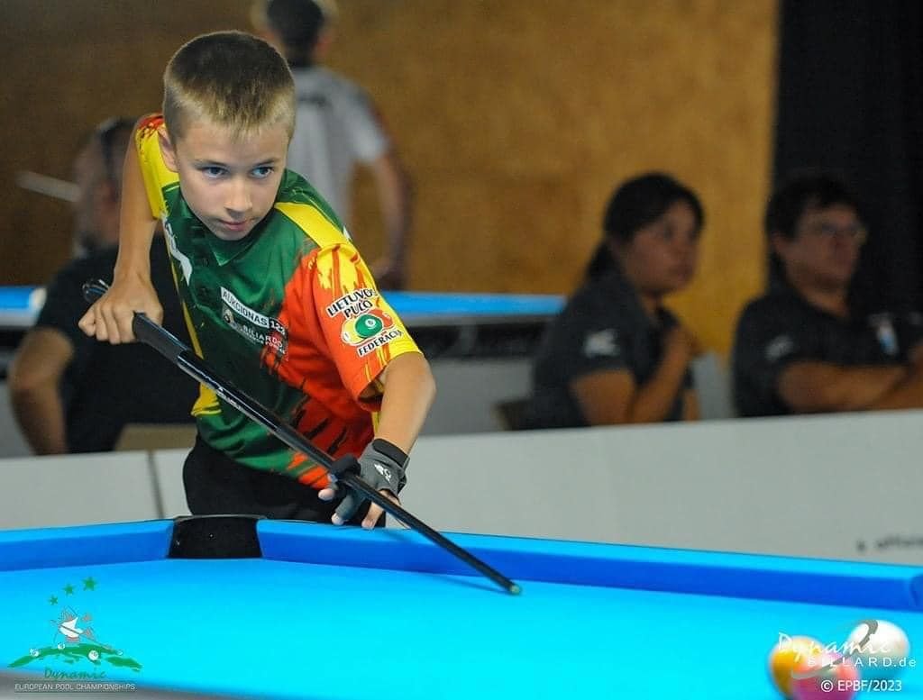 Ąžuolas Tadaravičius Europos jaunių pulo čempionate pasidabino bronza