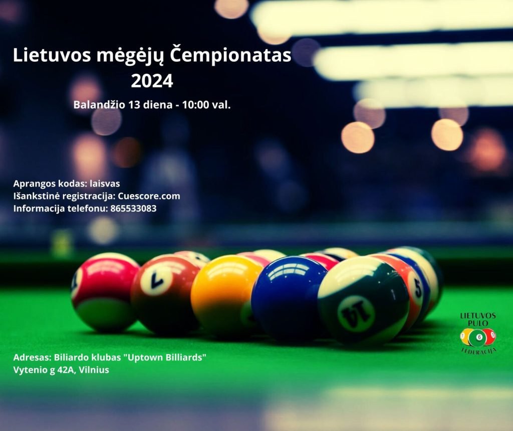LIETUVOS MĖGĖJŲ PULAS 8 ČEMPIONATAS 2024