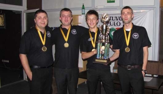 ProClub apgynė Lietuvos pulo klubų čempiono titulą
