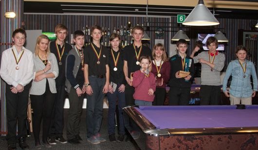 Telšiuose įvyko jaunimo pool-8 čempionatas