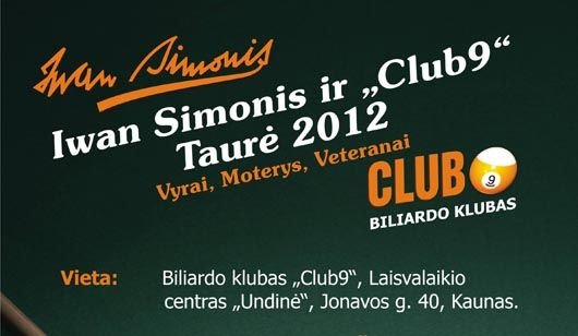 Iwan Simonis taurė 2012