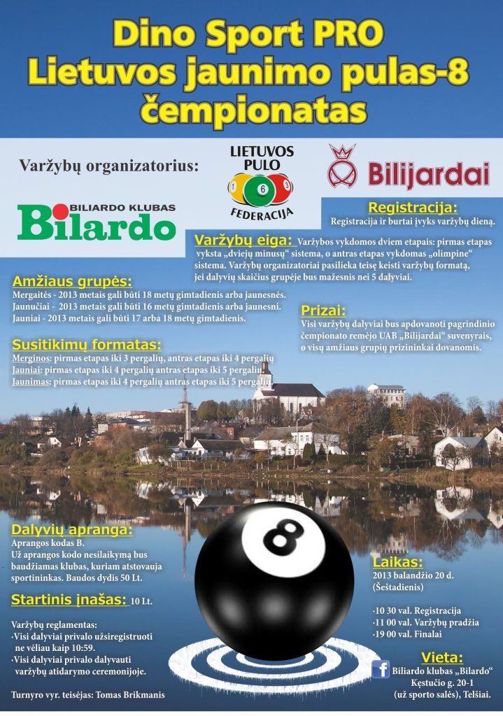 Dino Sport Pro Lietuvos jaunimo pulas-8 čemionatas