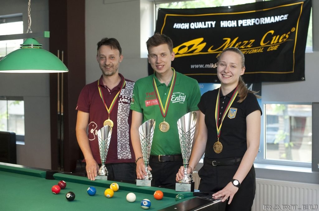 Pijus Labutis laimi pirmąjį Mezz Cues Baltijos pulo lygos etapą