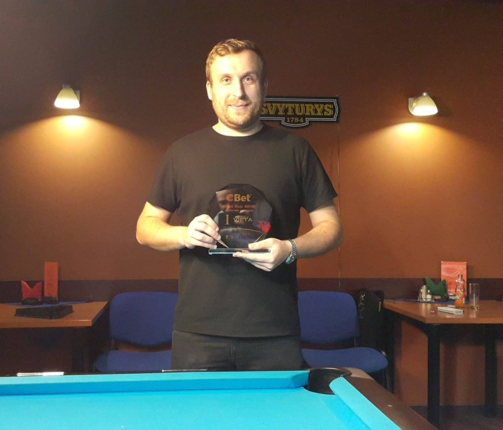 Paulius Giedraitis laimi antrą "CBET CUP 2018" etapą